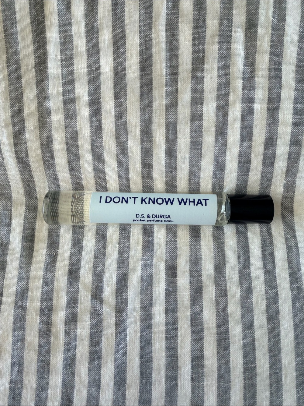 D.S. & Durga I Don't Know What Pocket Perfume Roller - Clear with Black Cap